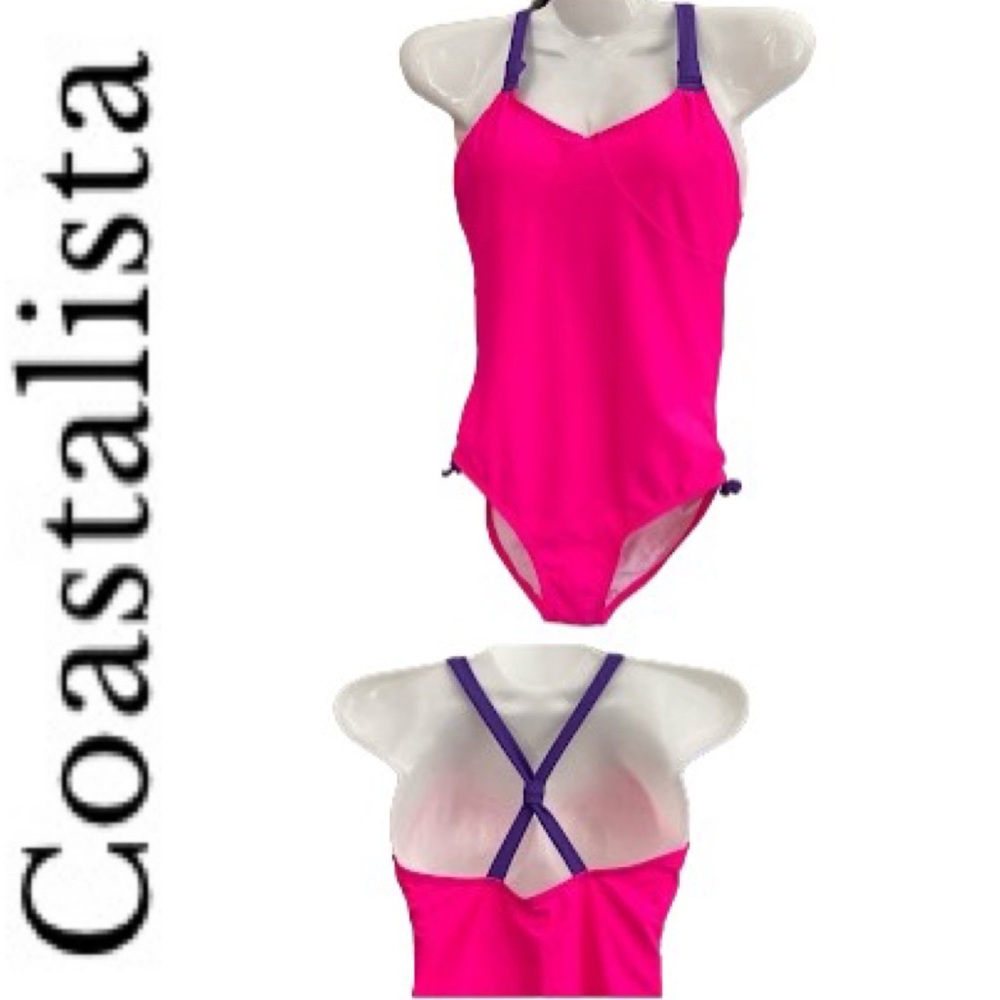 Girls 1 Pc Swim Suit Coastalista